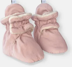 7 A.M. Enfant Baby Bootie Slippers - Airy - Cameo, 3-6M