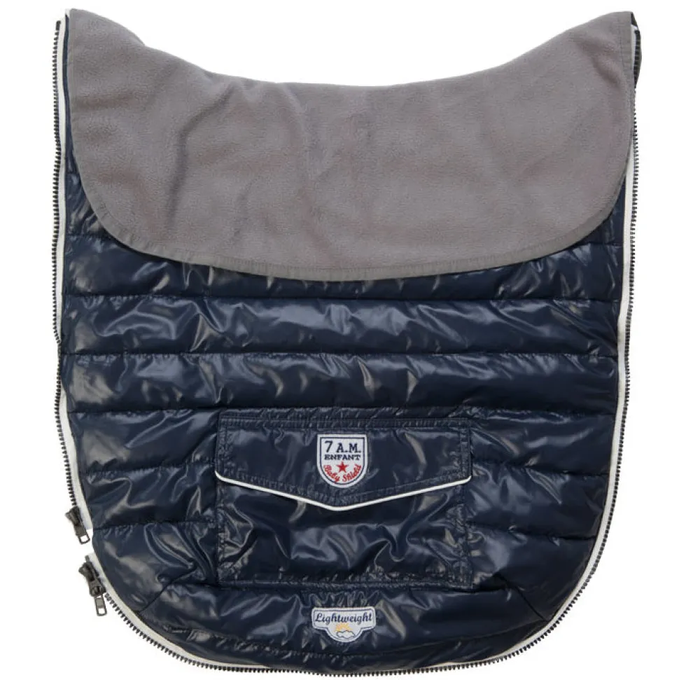 7 A.M. Enfant Baby Shield Footmuff, Large - Midnight Blue