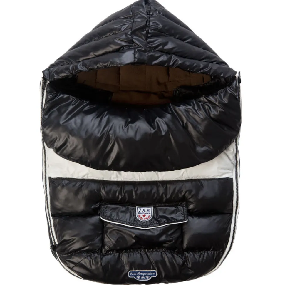 7 A.M. Enfant Baby Shield Footmuff, Large - Black