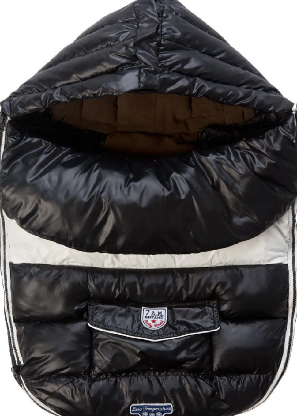 7 A.M. Enfant Baby Shield Footmuff, Medium - Black