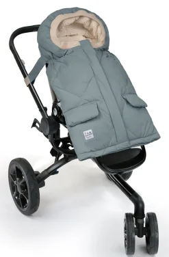 7 A.M. Enfant Blanket 212 Evolution Footmuff - Mirage Blue Quilted