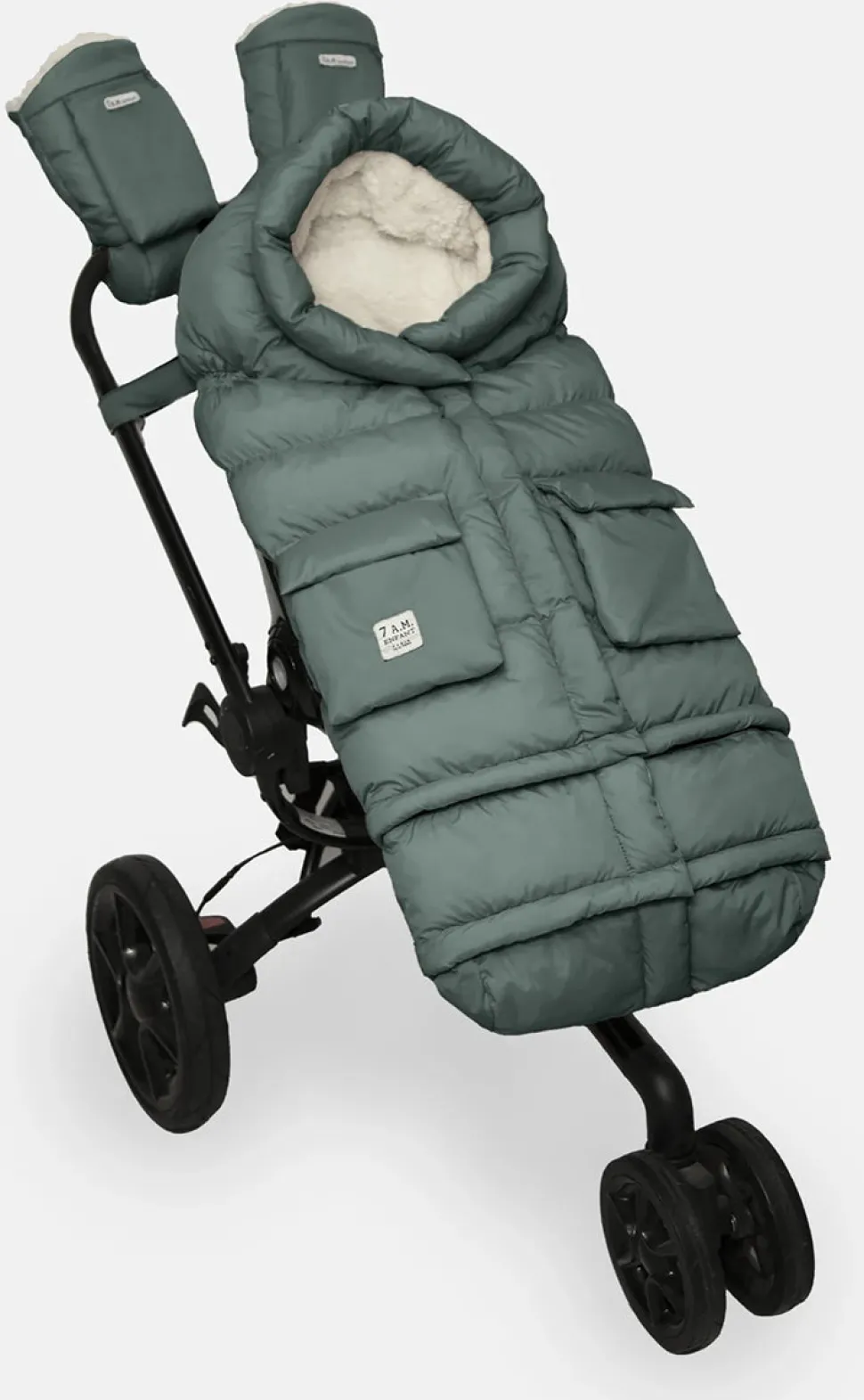 7 A.M. Enfant Blanket 212 Evolution Footmuff - Pine