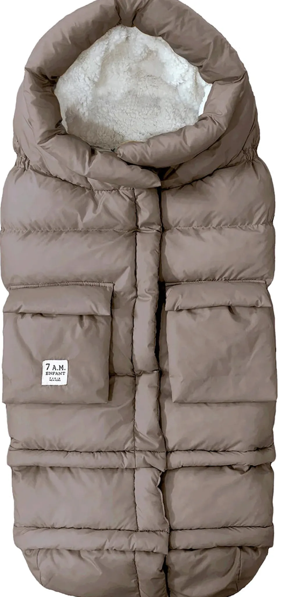 7 A.M. Enfant Blanket 212 Evolution Footmuff - Chestnut