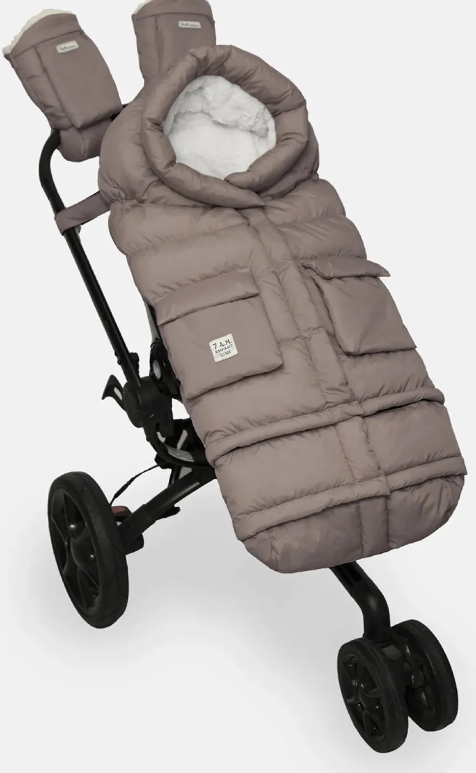 7 A.M. Enfant Blanket 212 Evolution Footmuff - Chestnut