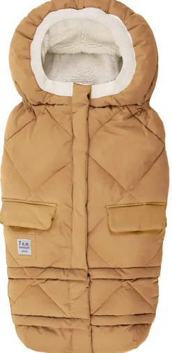 7 A.M. Enfant Blanket 212 Evolution Footmuff - Cognac Quilted