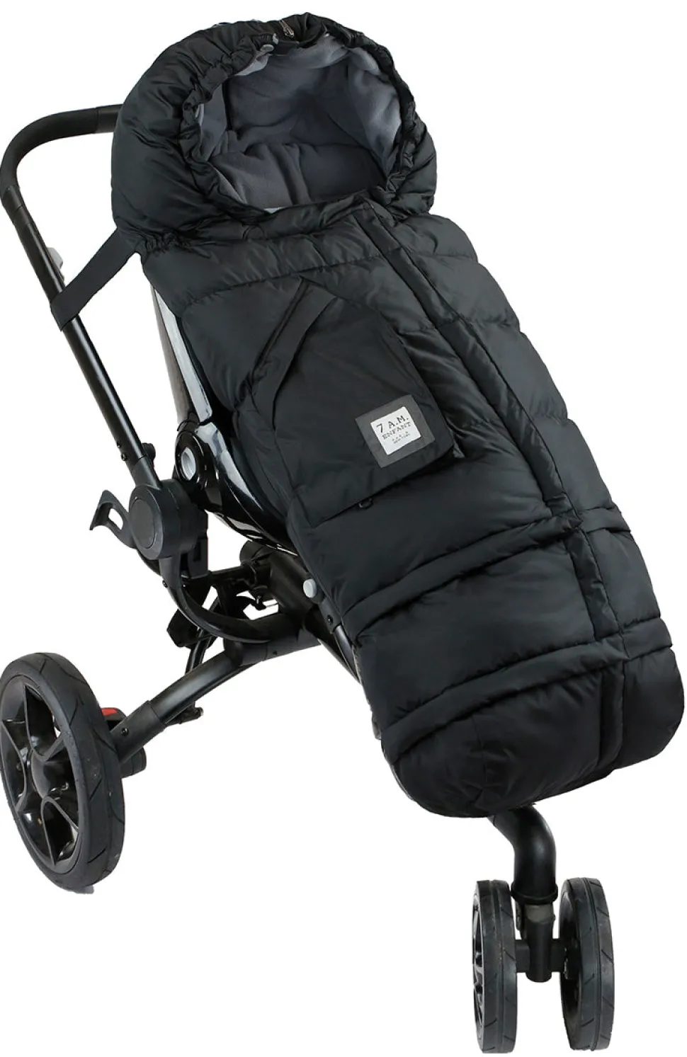 7 A.M. Enfant Blanket 212 Evolution Footmuff - Black