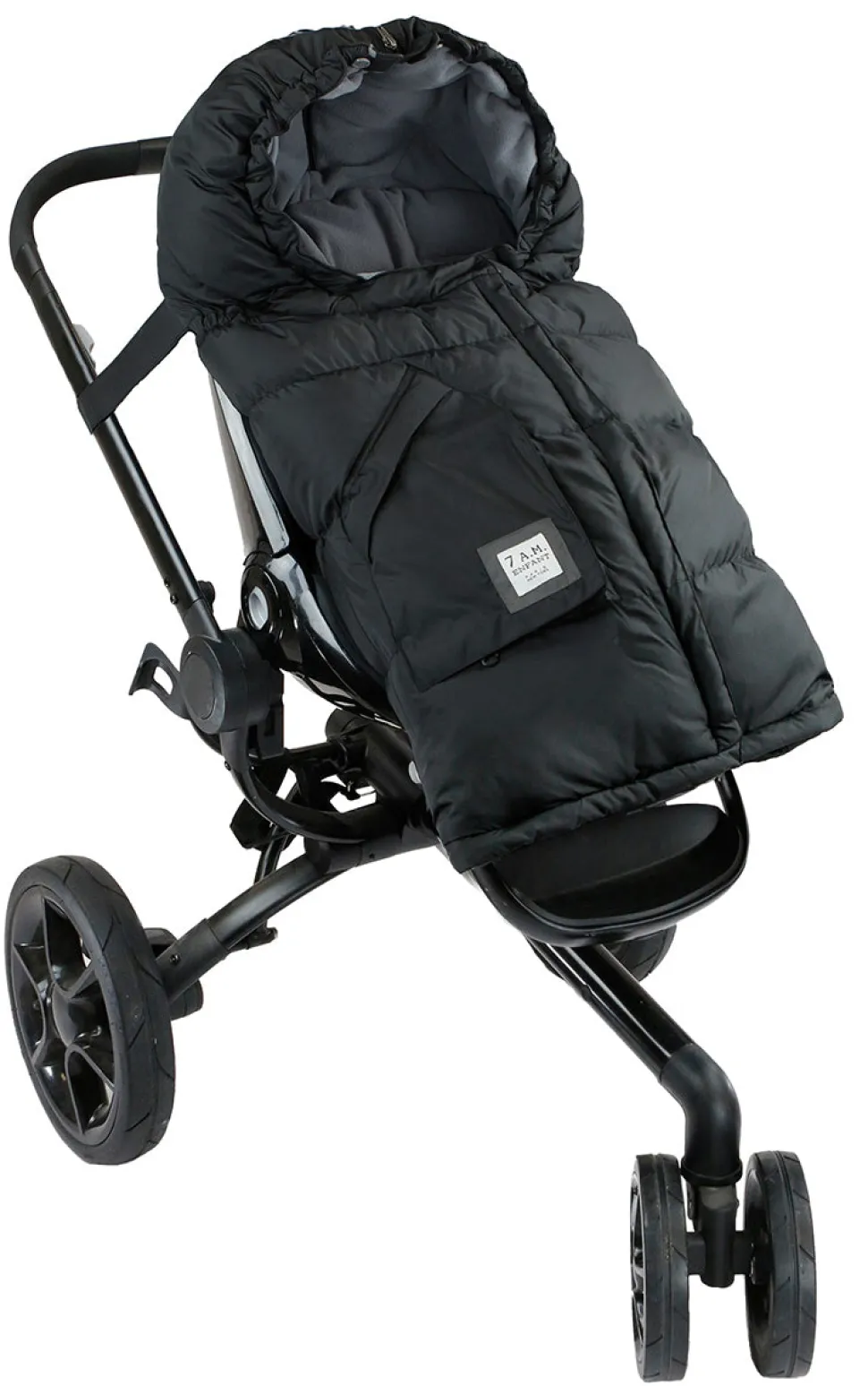 7 A.M. Enfant Blanket 212 Evolution Footmuff - Black