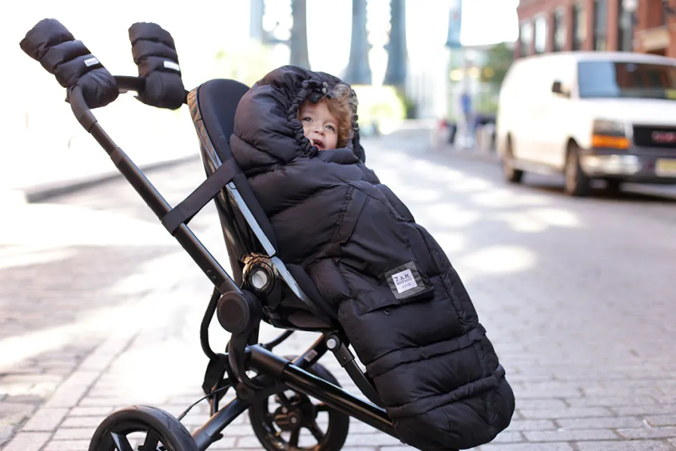 7 A.M. Enfant Blanket 212 Evolution Footmuff - Black