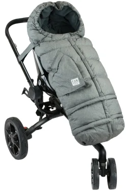 7 A.M. Enfant Blanket 212 Evolution Footmuff - Heather Gray