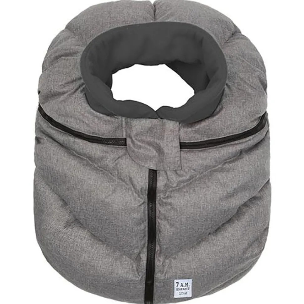 7 A.M. Enfant Car Seat Coocon - Heather Grey/Gray
