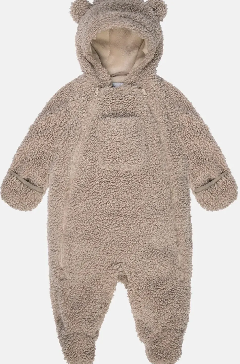 7 A.M. Enfant Jumpsuit - Teddy - Oatmeal (3-6M)