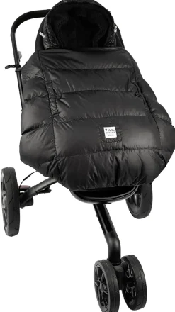 7 A.M. Enfant K Poncho Carrier Cover Heavyweight - Black (0-3T)
