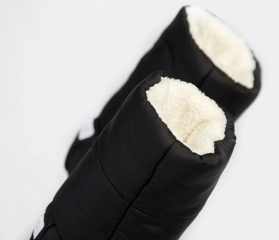 7 A.M. Enfant KIDS Warmmuffs - Black (2T-4T)