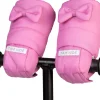 7 A.M. Enfant KIDS Warmmuffs - Bows - Hot Pink (2T-4T)