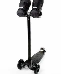 7 A.M. Enfant Kids Warmmuffs, Large - Black