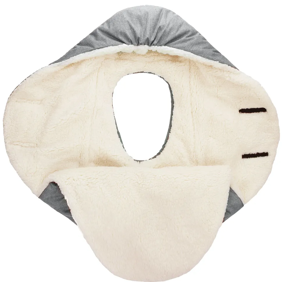 7 A.M. Enfant Nido Cloud Heavyweight Infant Wrap - Core - Heather Grey (6-18m)