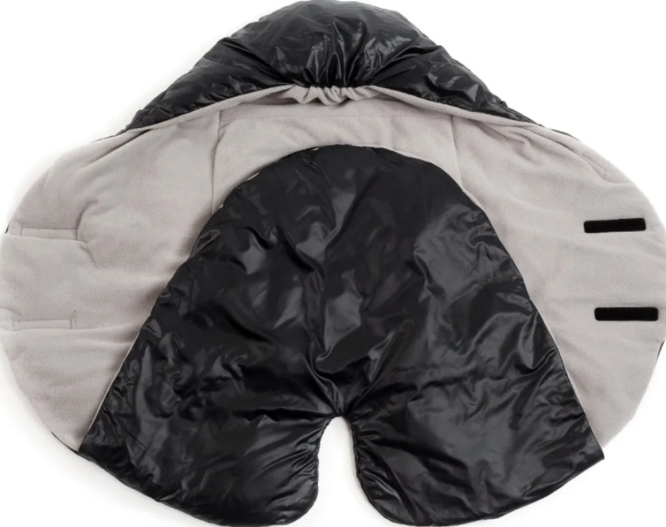 7 A.M. Enfant Nido Quilted Wrap, Small - Black