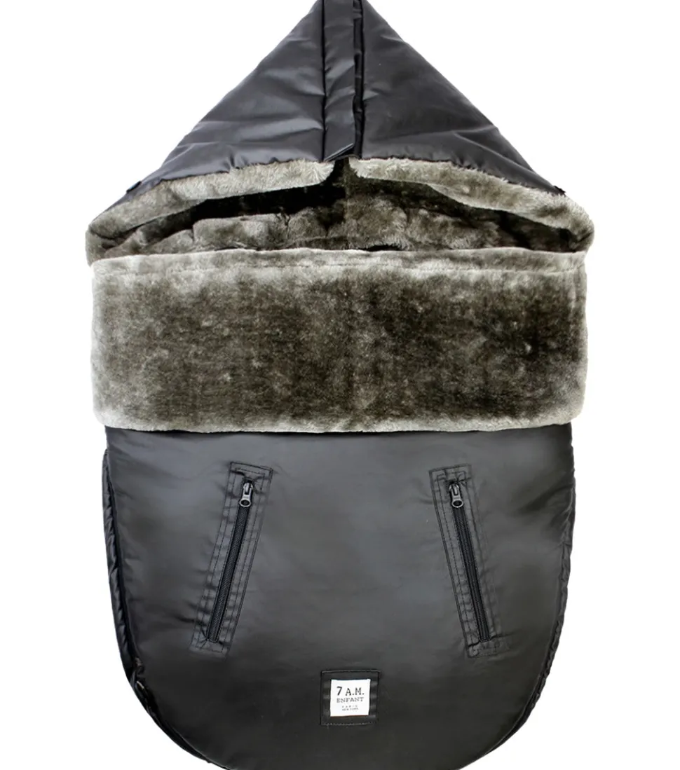 7 A.M. Enfant POD Footmuff, Medium/Large (18M-3T) - Waxed Forest