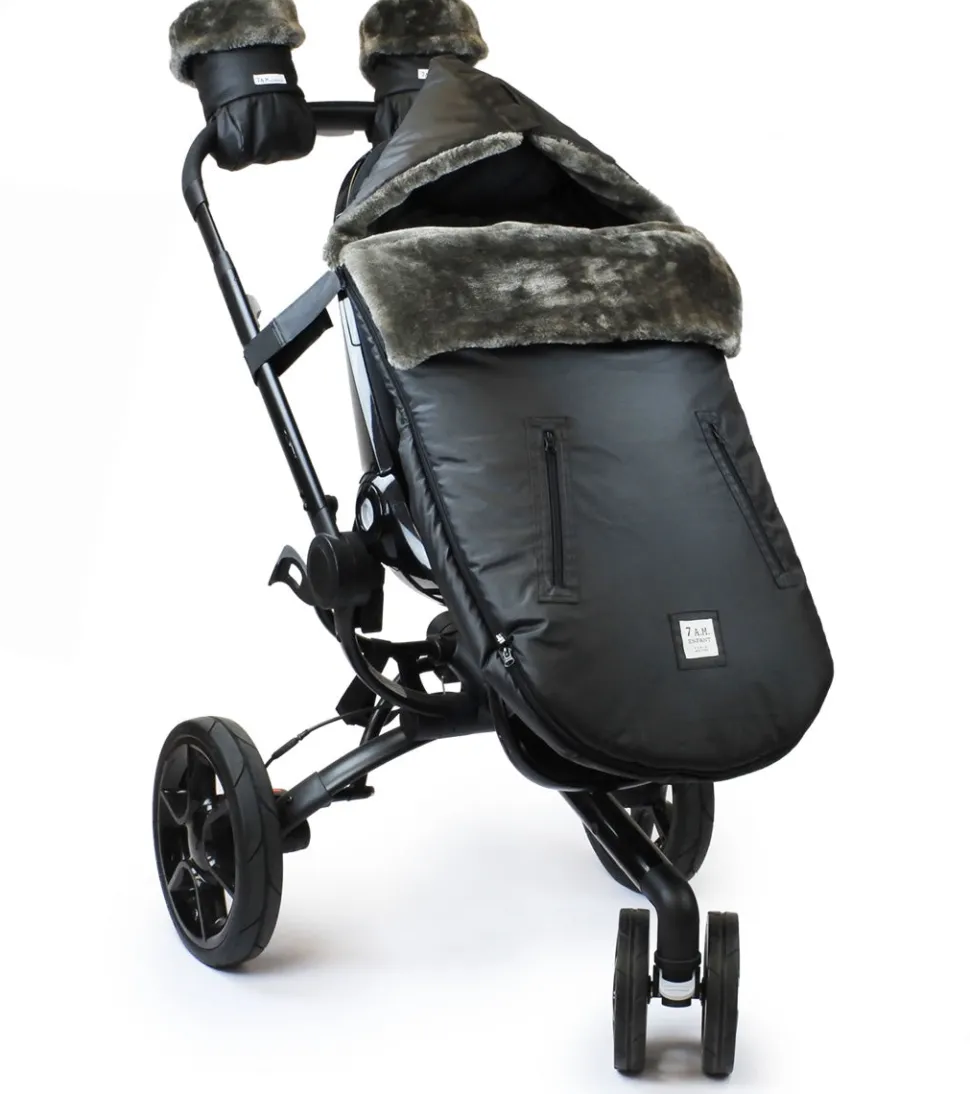 7 A.M. Enfant POD Footmuff, Small/Medium (0-18M) - Waxed Forest