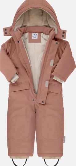 7 A.M. Enfant Snowsuit Grand - Benji - Rose Dawn (1-2T)
