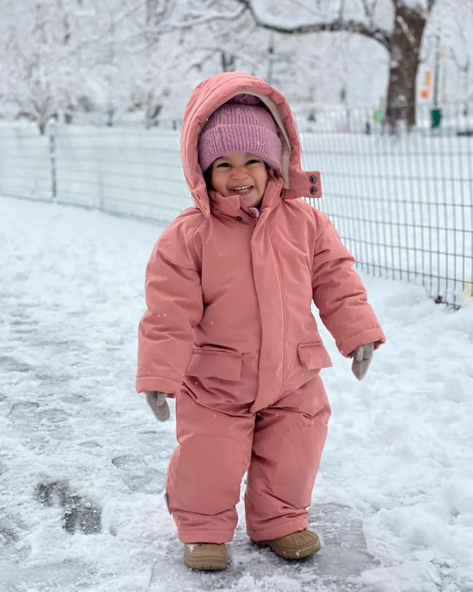 7 A.M. Enfant Snowsuit Grand - Benji - Rose Dawn (1-2T)