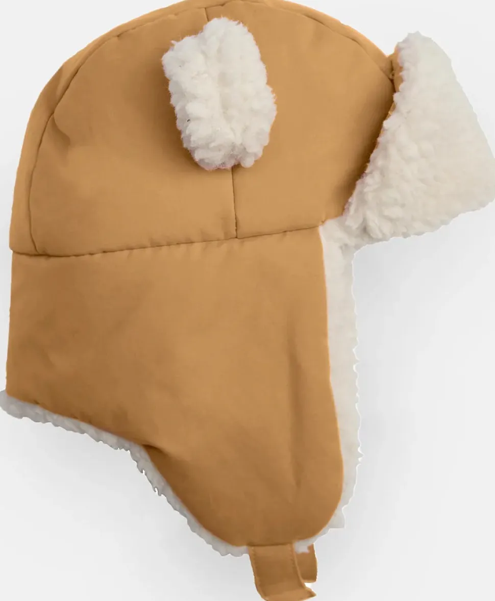 7 A.M. Enfant The Cub Hat - Benji - Cognac (6-12m)
