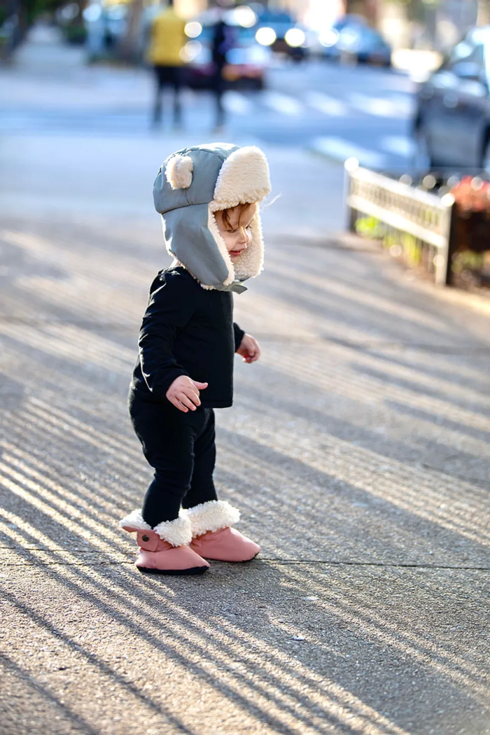 7 A.M. Enfant The Cub Hat - Benji - Mirage Blue (6-12m)