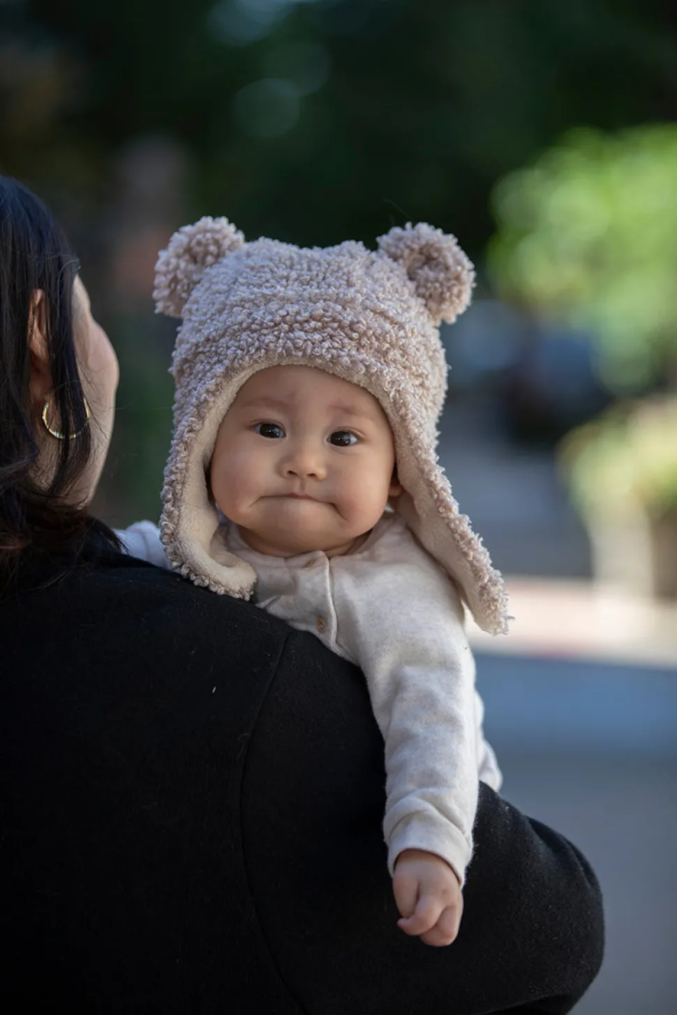 7 A.M. Enfant The Cub Hat - Teddy - Oatmeal Teddy (12-24m)