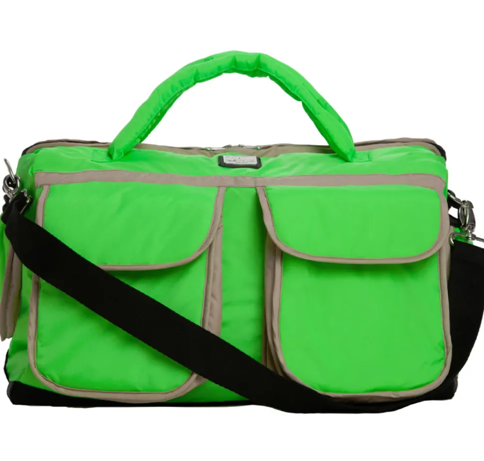 7 A.M. Enfant Voyage Bag, Small - Neon Green
