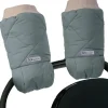 7 A.M. Enfant warmmuffs - Benji - Mirage Blue Quilted