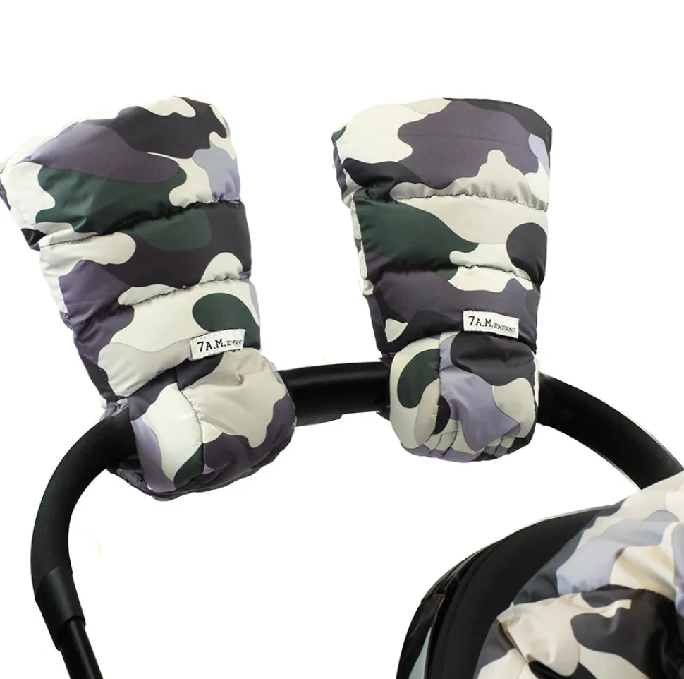 7 A.M. Enfant Warmmuffs - Camo Forest