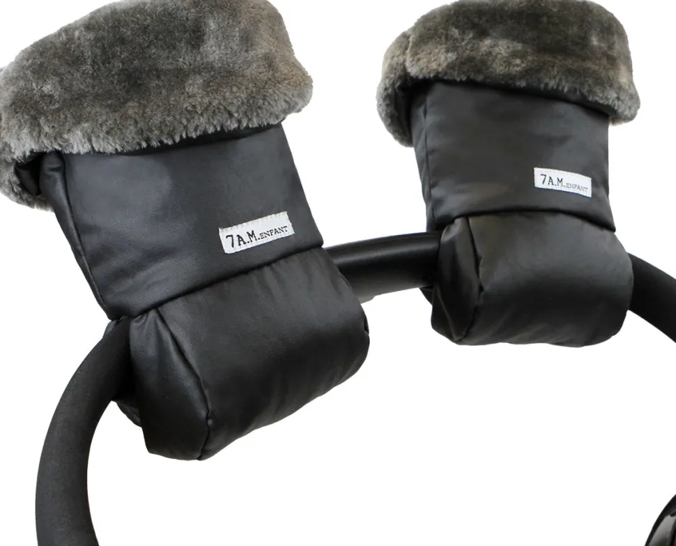 7 A.M. Enfant Warmmuffs - Waxed/Inner Fur