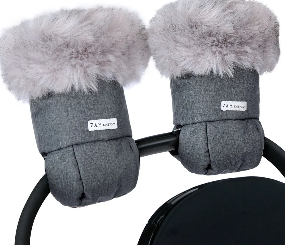 7 A.M. Enfant Warmmuffs Tundra - Heather Grey Dark