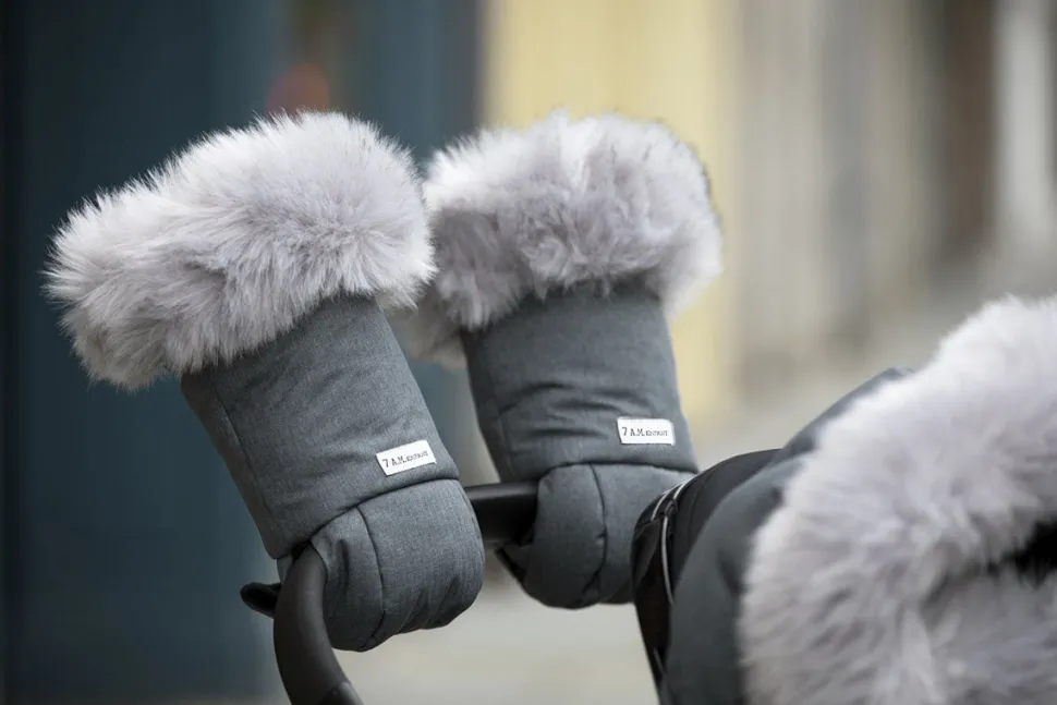 7 A.M. Enfant Warmmuffs Tundra - Heather Grey Dark