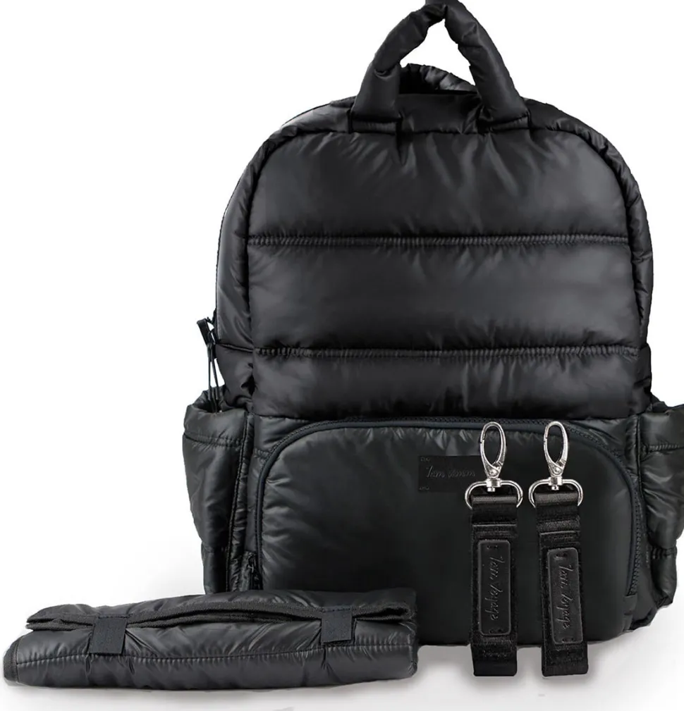 7 A.M. Voyage BK718 Diaper Backpack - Black
