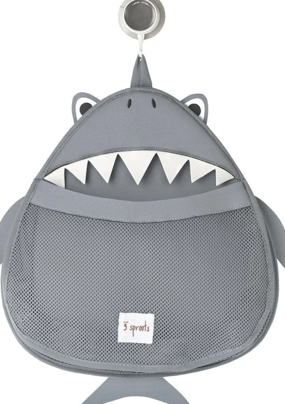 3 Sprouts Bath Toy Storage - Shark