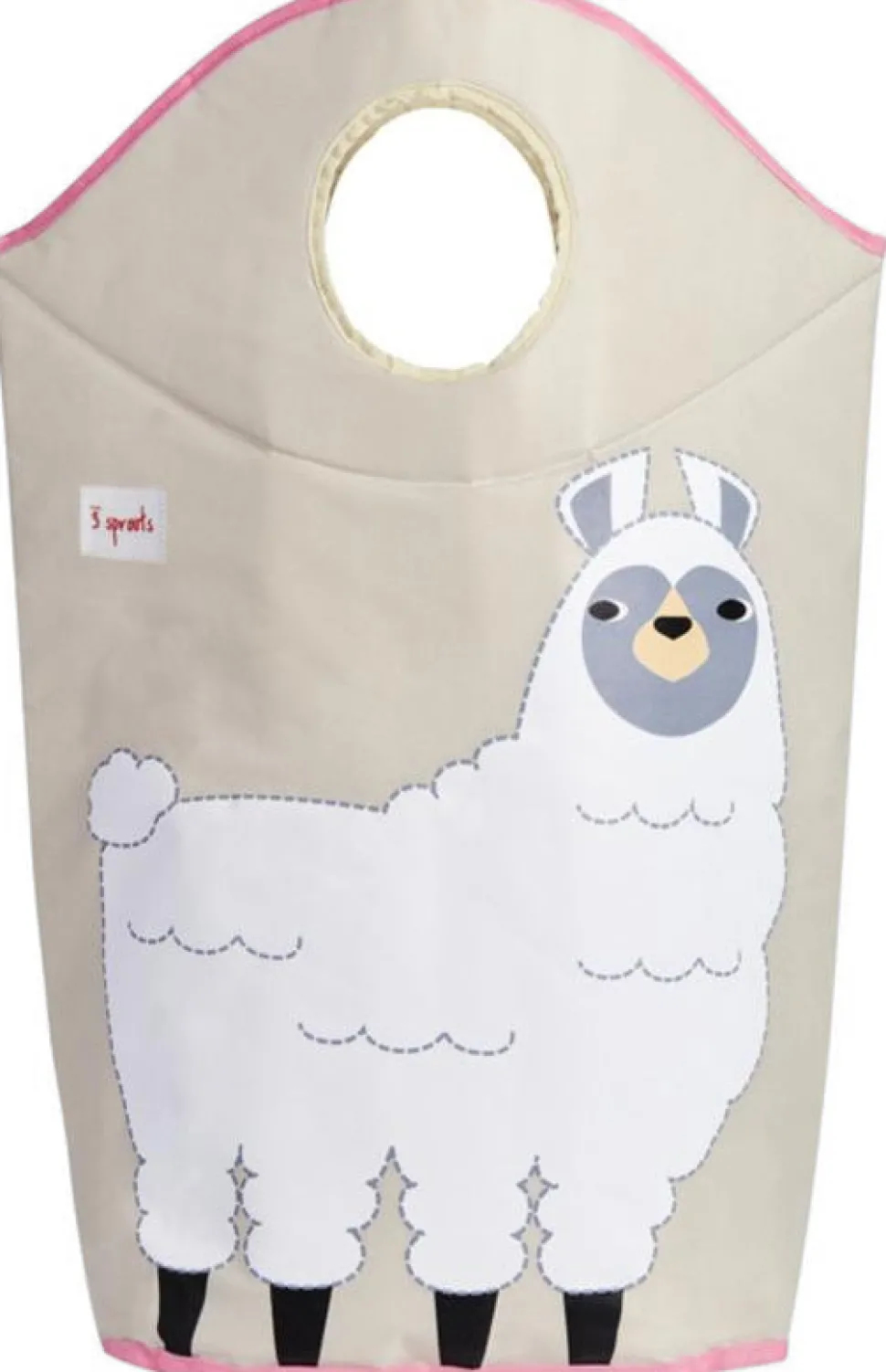 3 Sprouts Laundry Hamper - Llama