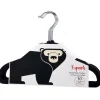 3 Sprouts Non-Slip Hangers - Black