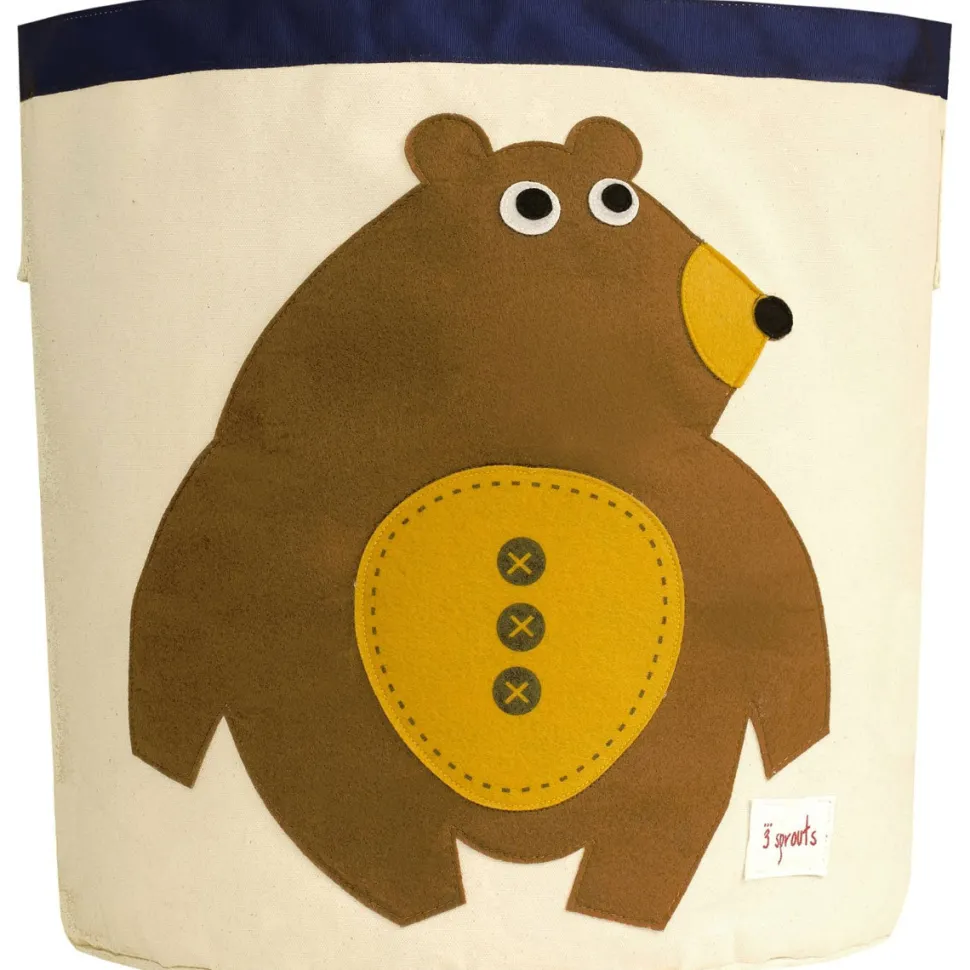 3 Sprouts Storage Bin - Bear