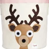 3 Sprouts Storage Bin - Deer Brown