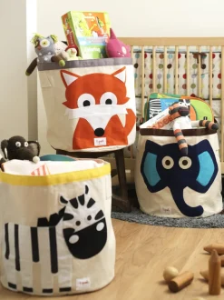 3 Sprouts Storage Bin - Fox Orange