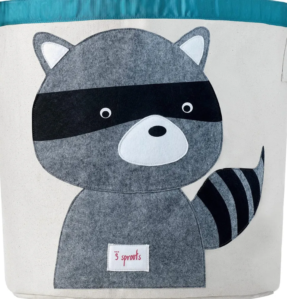 3 Sprouts Storage Bin - Raccoon Grey