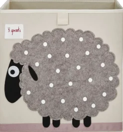 3 Sprouts Storage Box - Sheep
