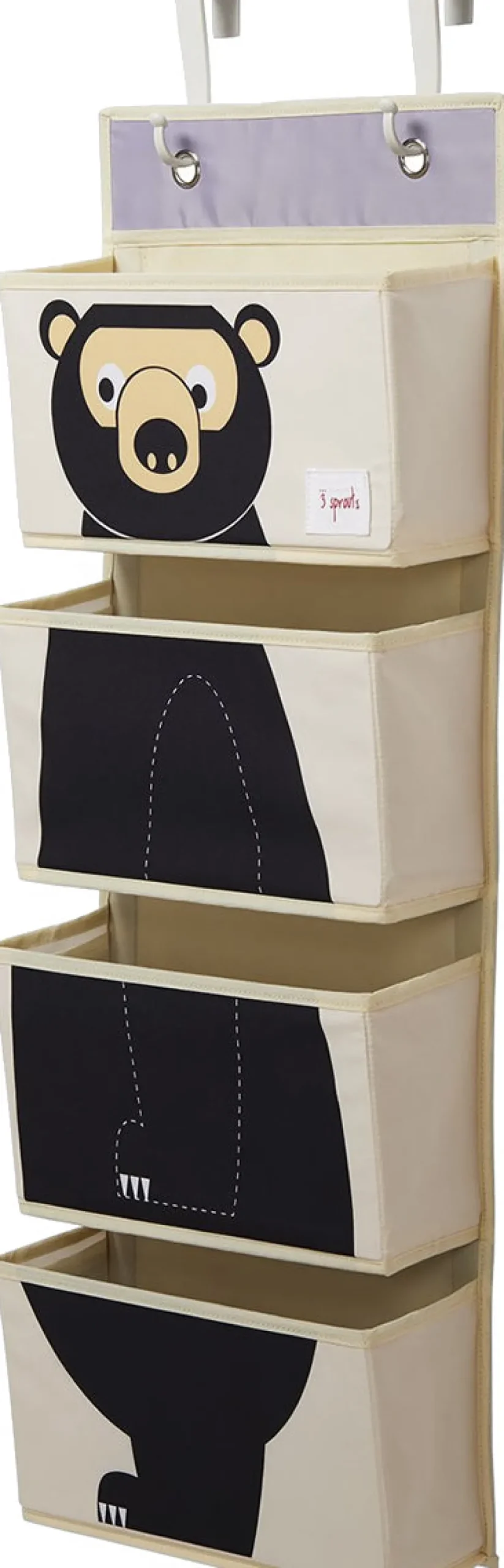 3 Sprouts Wall Organizer - Bear