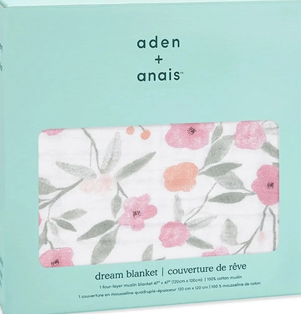 Aden + Anais Classic Dream Blanket - Ma Fleur Garden Party