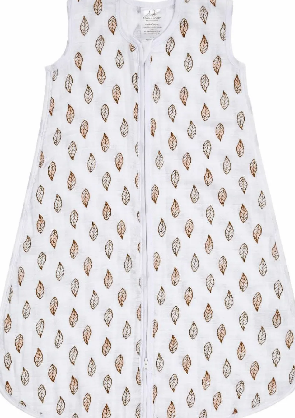 Aden + Anais Classic Sleeping Bag - Dahlias Gold Leaf - Large