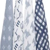 Aden + Anais Classic Swaddle Wraps, 4 Pack - Waverly