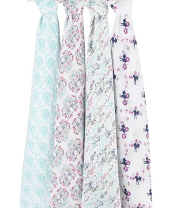Aden + Anais Disney Baby Classic Swaddle Wrap, 4 Pack - Bambi
