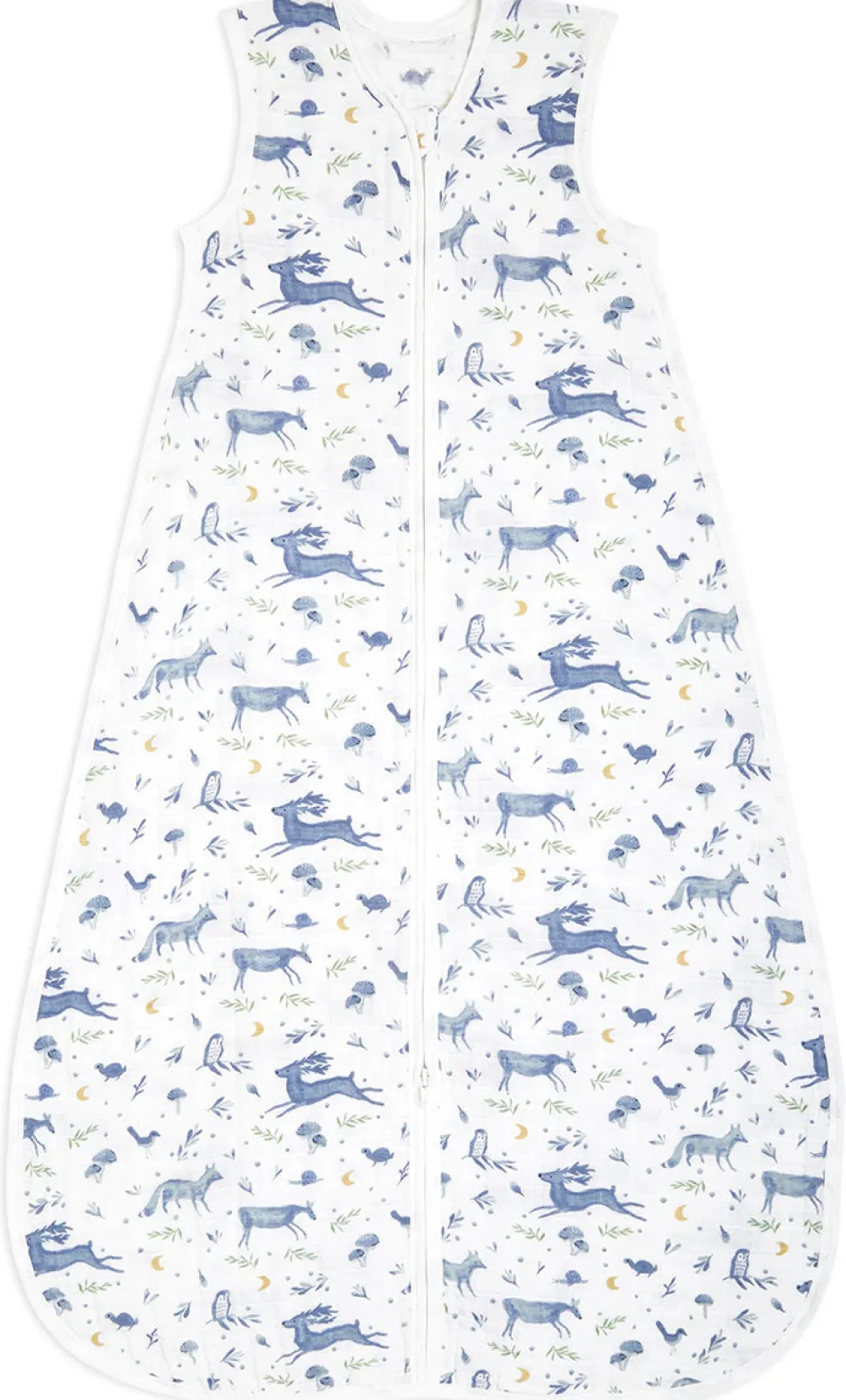 Aden + Anais Organic Cotton Sleeping Bag - Outdoors Sleepy Forest (0-6 months)