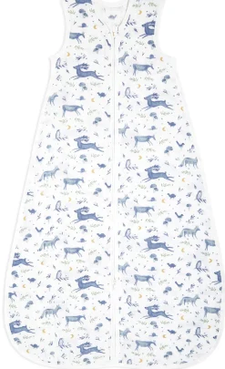 Aden + Anais Organic Cotton Sleeping Bag - Outdoors Sleepy Forest (18-36 months)